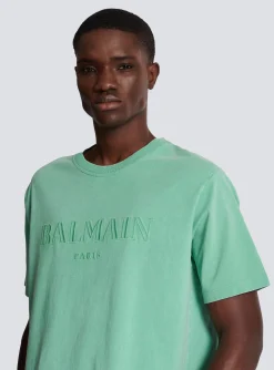 Loose T-shirt With Vintage Embroidery-Balmain Online