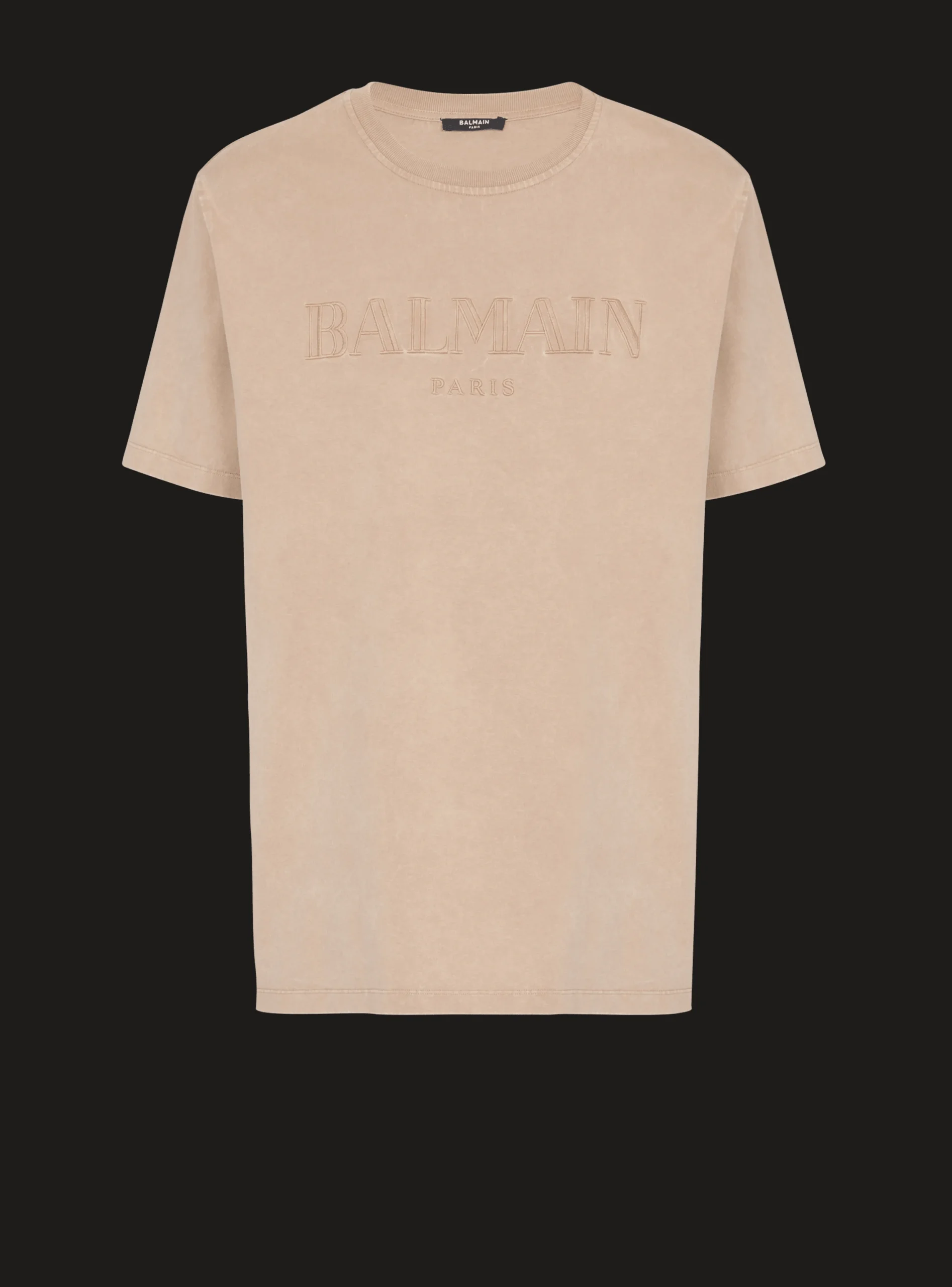 Loose T-shirt With Vintage Embroidery-Balmain Best