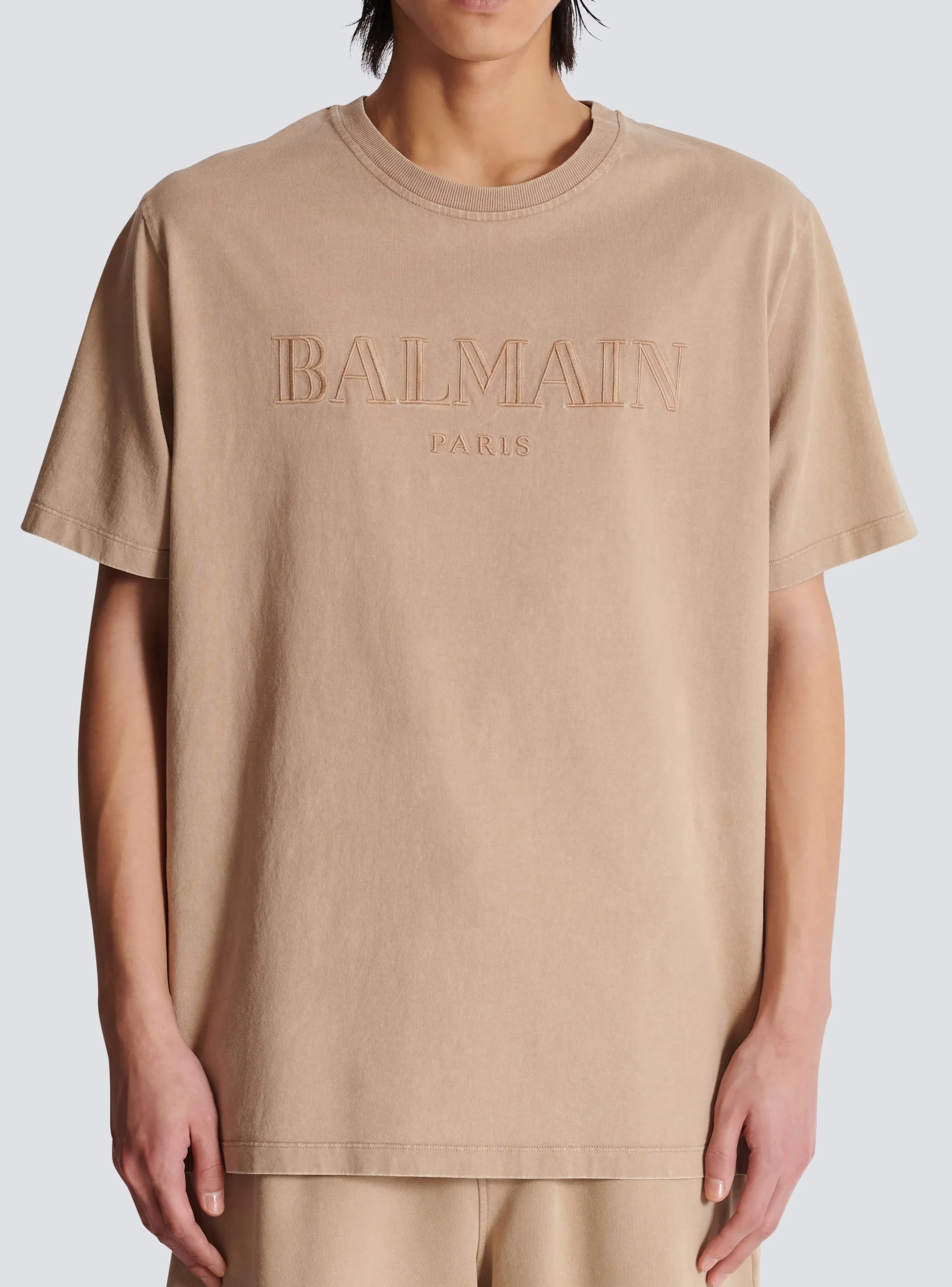 Loose T-shirt With Vintage Embroidery-Balmain Best