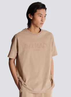 Loose T-shirt With Vintage Embroidery-Balmain Best
