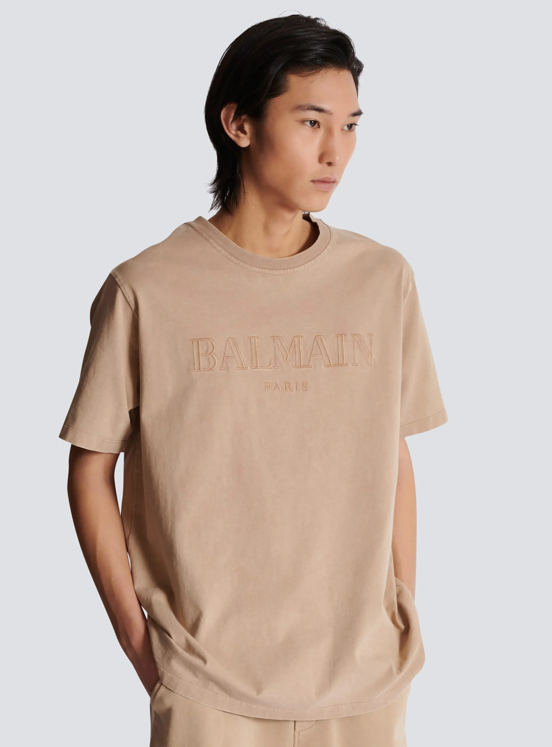 Loose T-shirt With Vintage Embroidery-Balmain Best