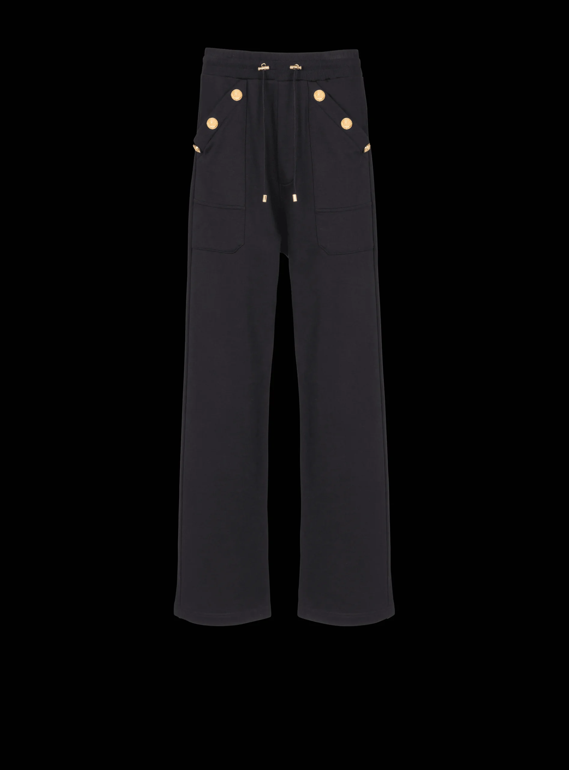 Loose-fitting Buttoned Joggers-Balmain Cheap