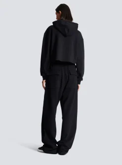Loose-fitting Buttoned Joggers-Balmain Cheap
