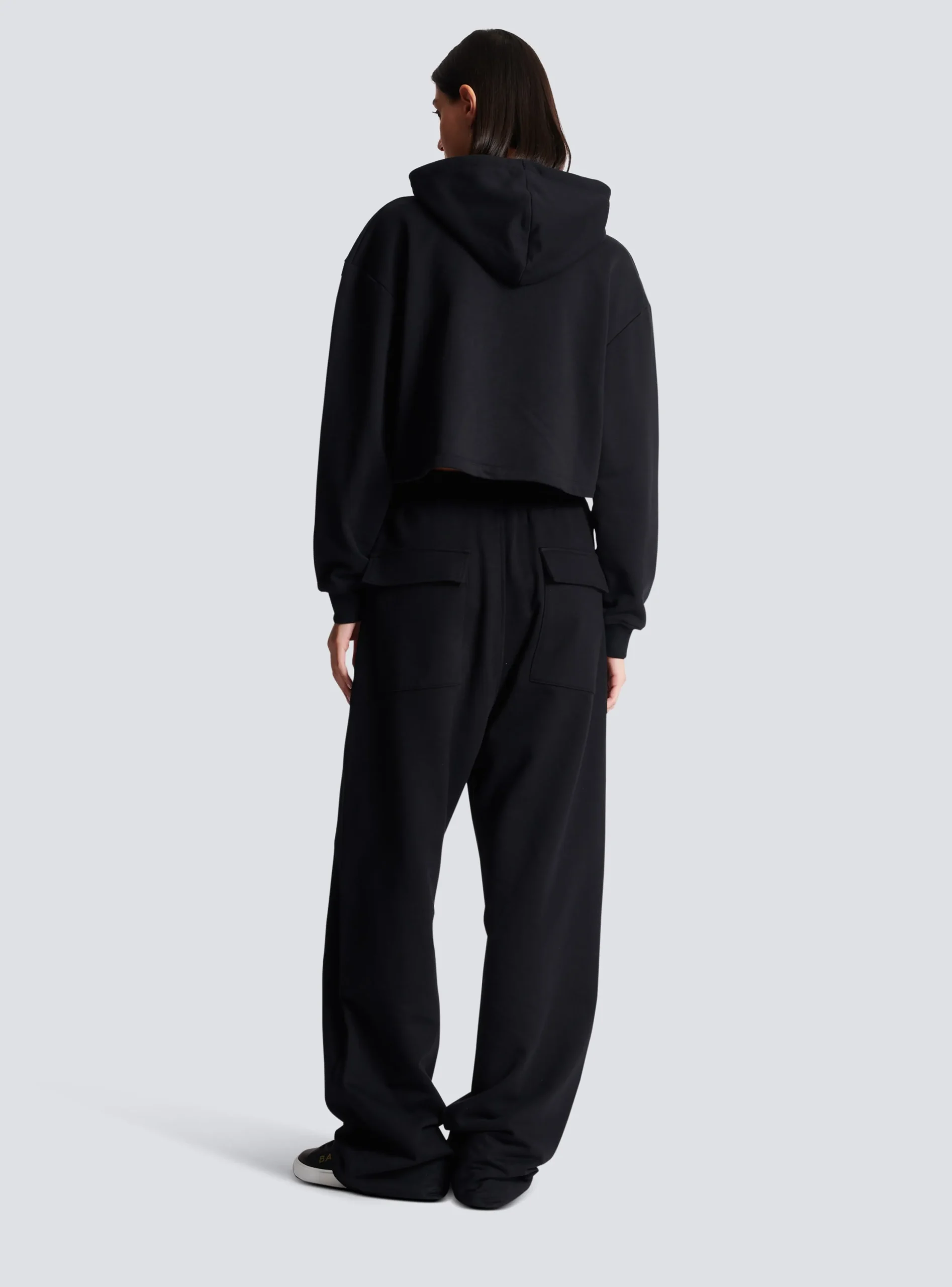 Loose-fitting Buttoned Joggers-Balmain Cheap