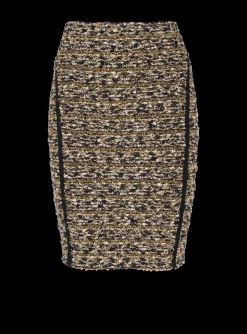Lurex Tweed Skirt-Balmain Outlet