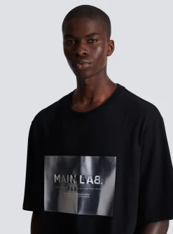 Main Lab Hologram T-shirt-Balmain Hot