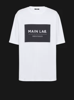 Main Lab Label T-shirt-Balmain Hot