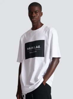Main Lab Label T-shirt-Balmain Hot