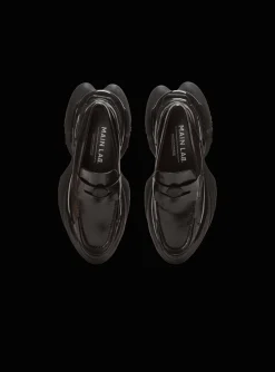 Main Lab Unicorn Glazed Leather Loafers-Balmain Best Sale