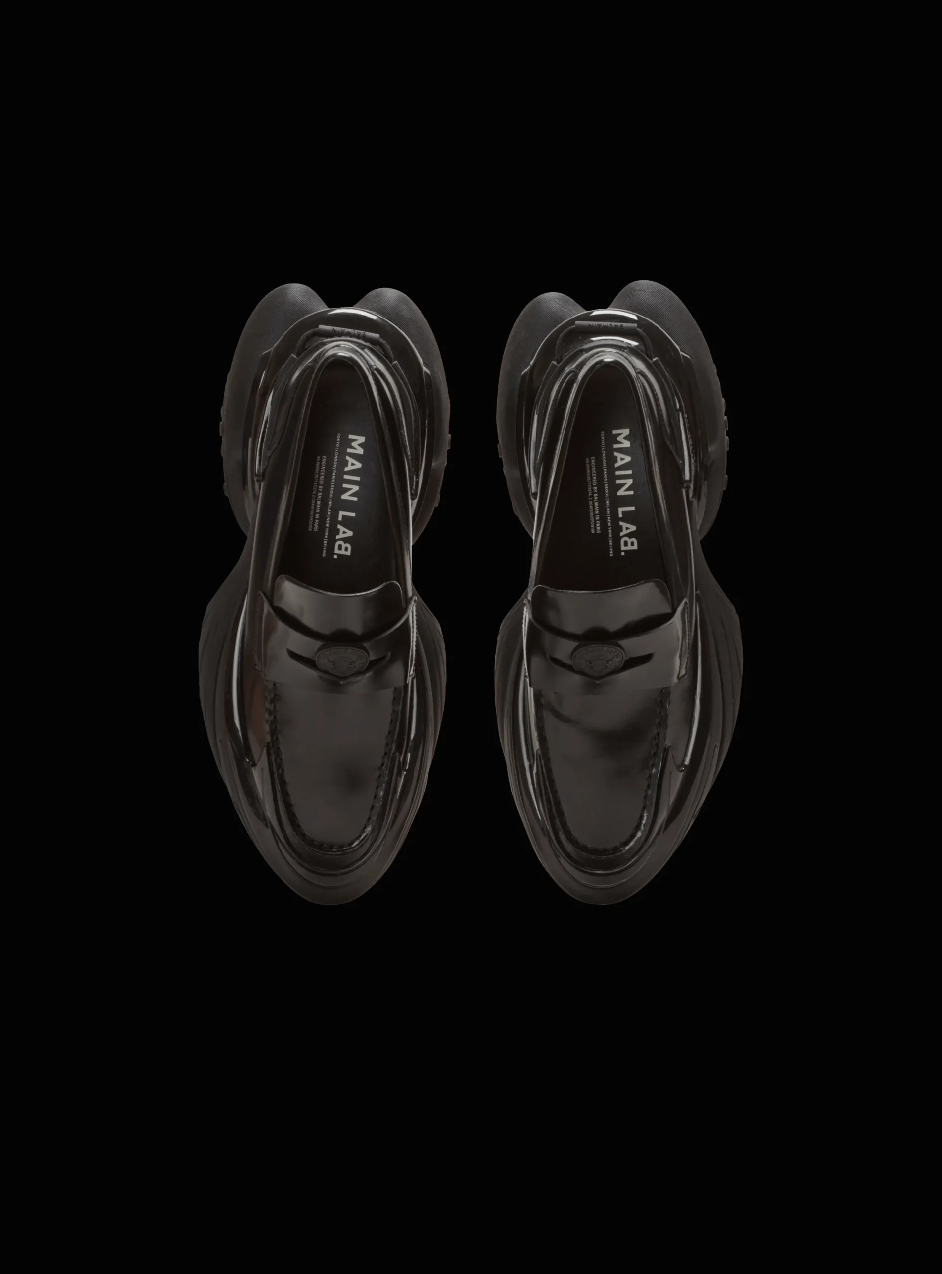 Main Lab Unicorn Glazed Leather Loafers-Balmain Best Sale