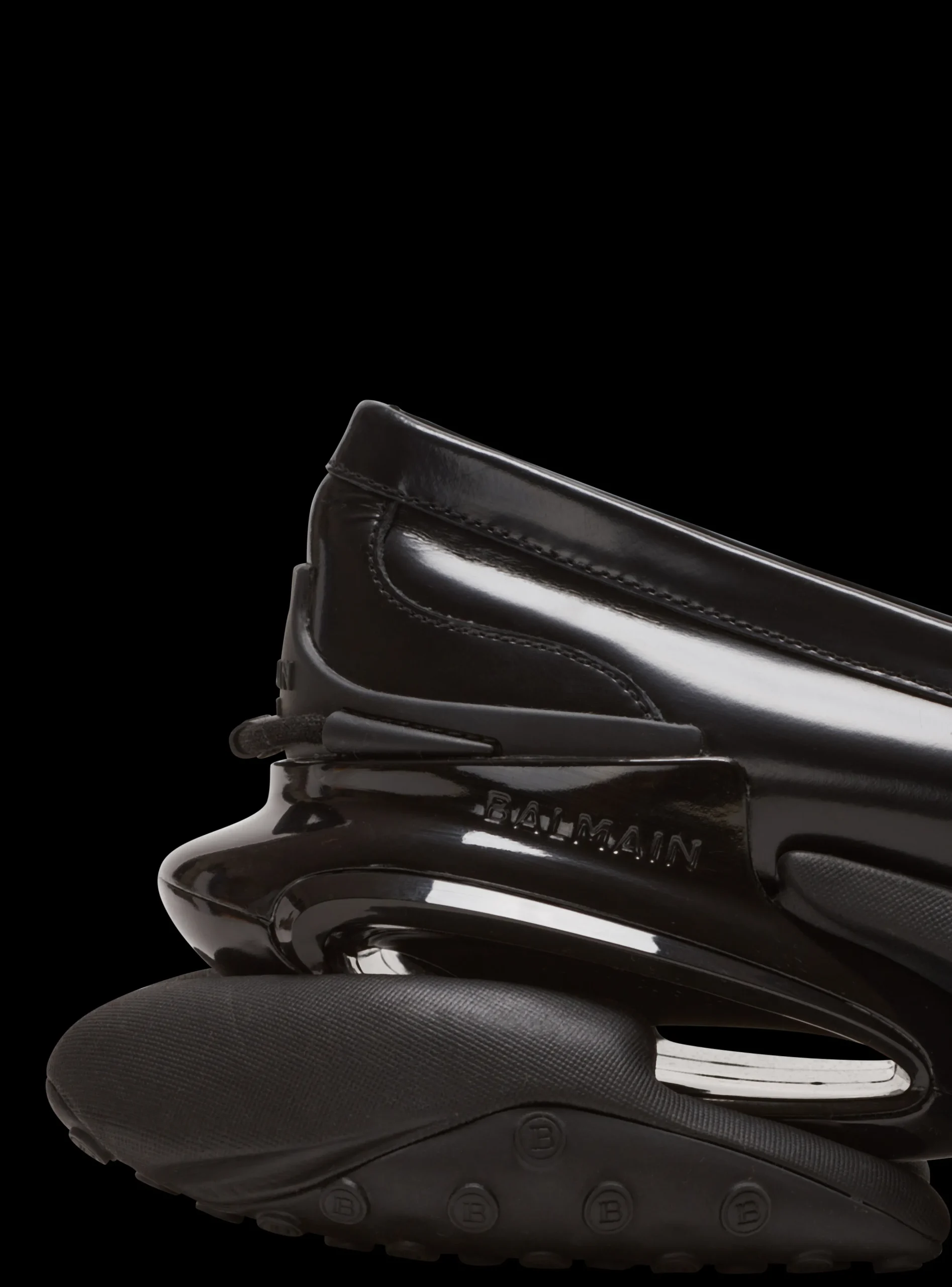 Main Lab Unicorn Glazed Leather Loafers-Balmain Best Sale