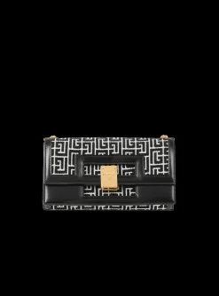 Medium-sized Bicolor Jacquard 1945 Heritage Bag-Balmain Shop