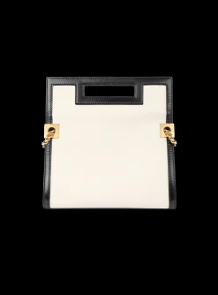 Medium-sized Black And Leather 1945 Heritage Bag-Balmain Store