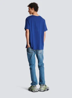 Metallic Flocked T-shirt-Balmain New