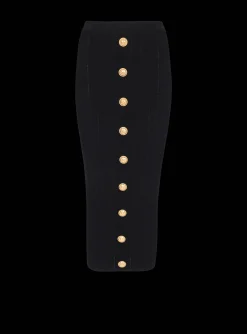 Mid-length Knit Skirt-Balmain Outlet
