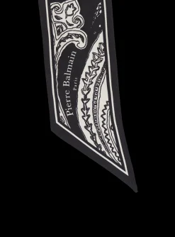 Mini Monogram And Paisley Reversible Scarf-Balmain Sale