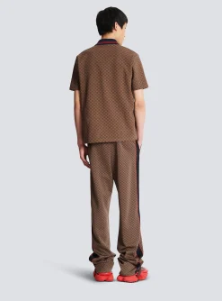 Mini Monogram Jacquard Polo-Balmain Cheap