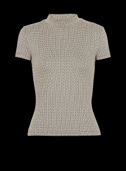 Mini Monogram Jacquard Top-Balmain Shop