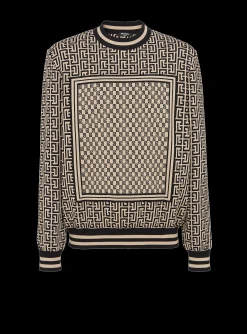Mini Monogram Jumper-Balmain Online