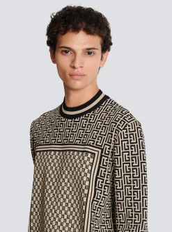 Mini Monogram Jumper-Balmain Online
