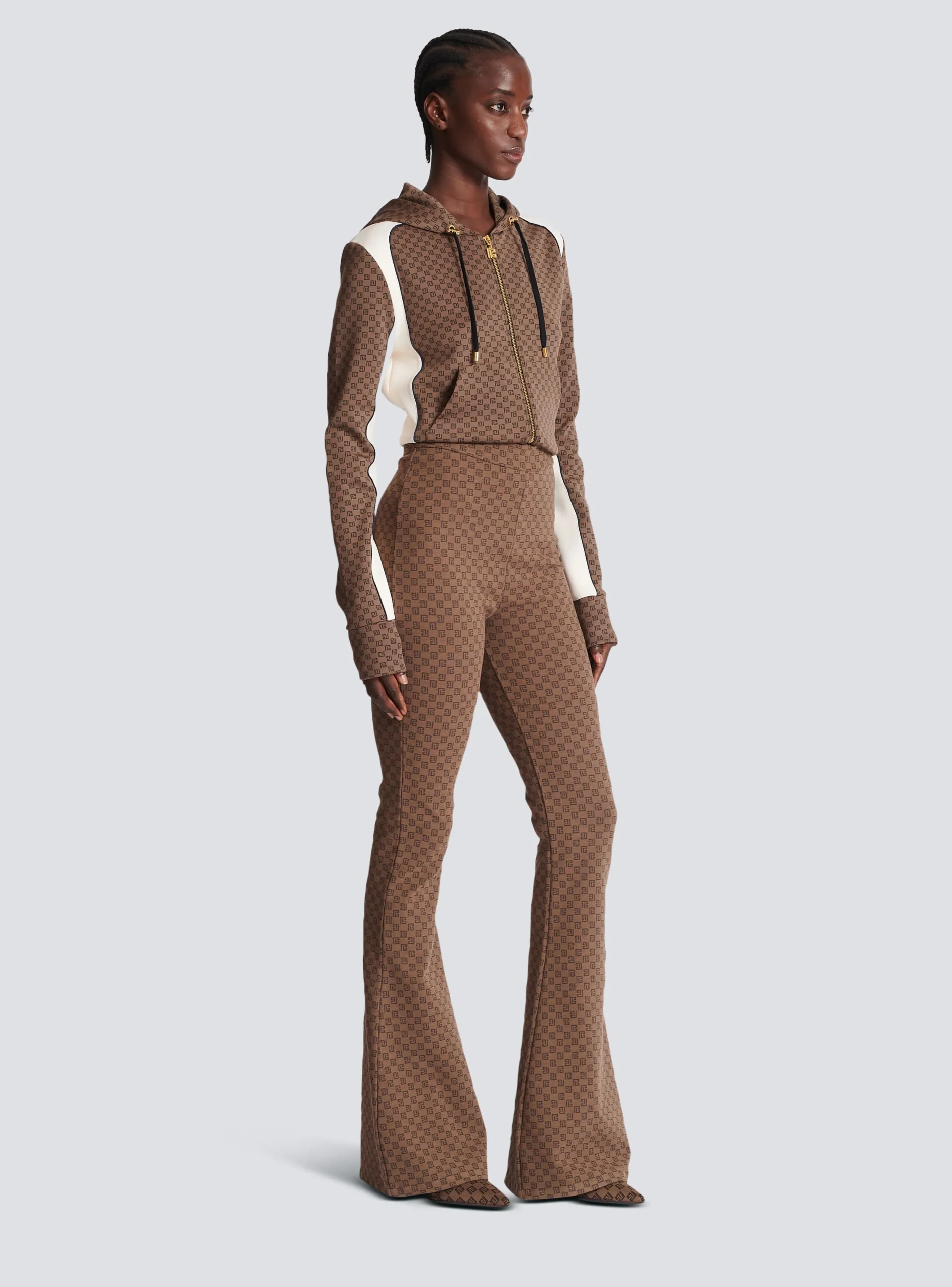 Mini Monogram Knit Trousers-Balmain Online