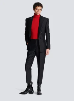 Mini Monogram Satin Jacket-Balmain Outlet