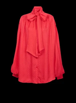Mini Monogram Silk Shirt-Balmain Best