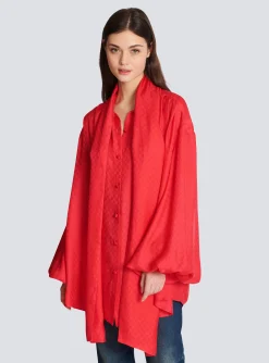 Mini Monogram Silk Shirt-Balmain Best