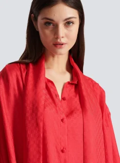 Mini Monogram Silk Shirt-Balmain Best