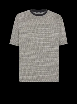 Mini Monogrammed Jacquard T-shirt-Balmain Clearance