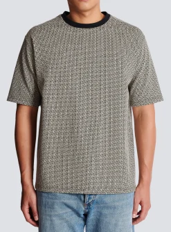 Mini Monogrammed Jacquard T-shirt-Balmain Clearance