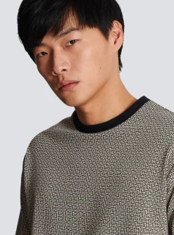 Mini Monogrammed Jacquard T-shirt-Balmain Clearance