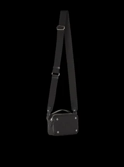 Mini Reporter Bag In Canvas And Leather-Balmain Best