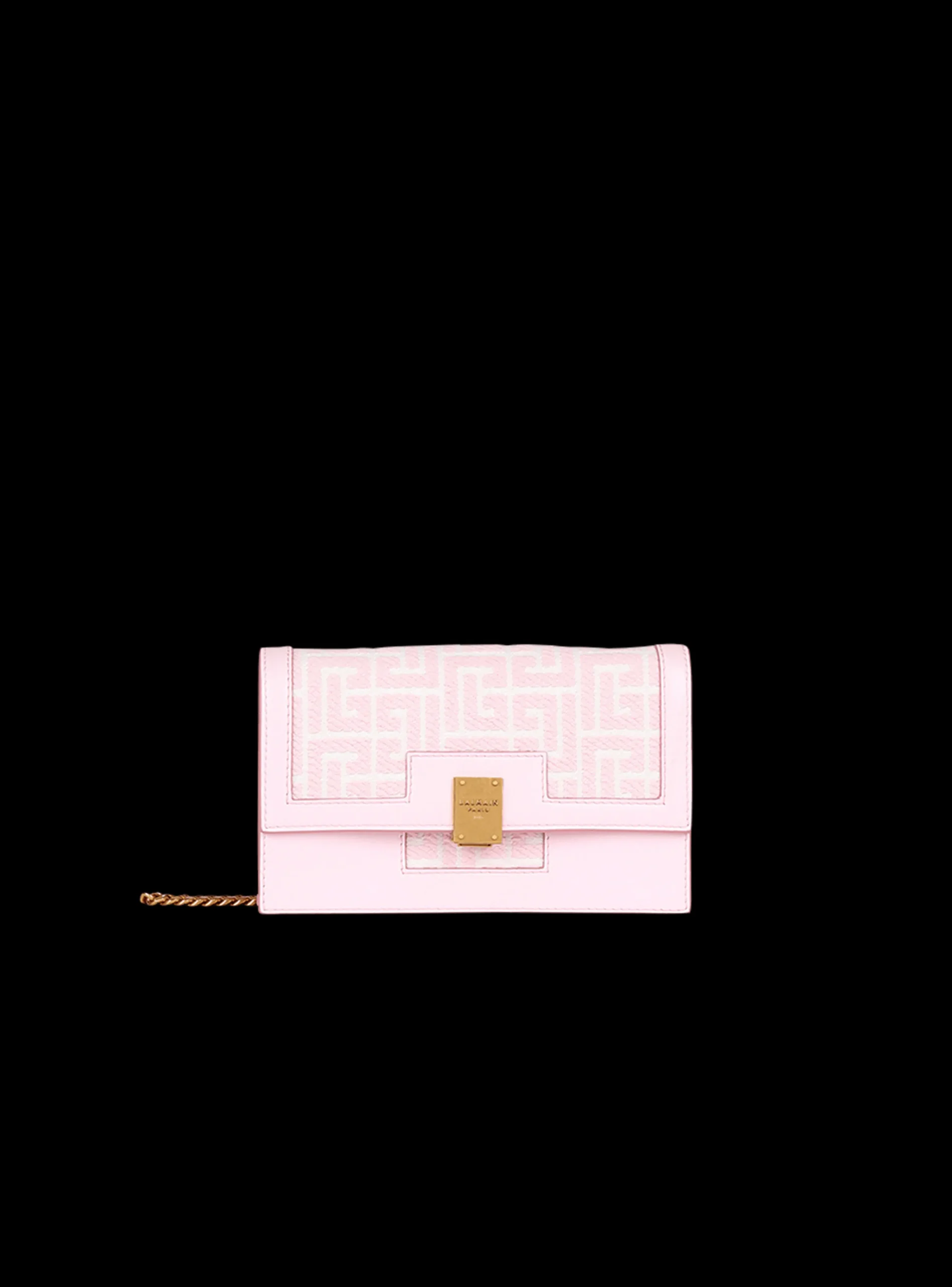 Mini-sized Bicolor Jacquard 1945 Bag-Balmain Clearance