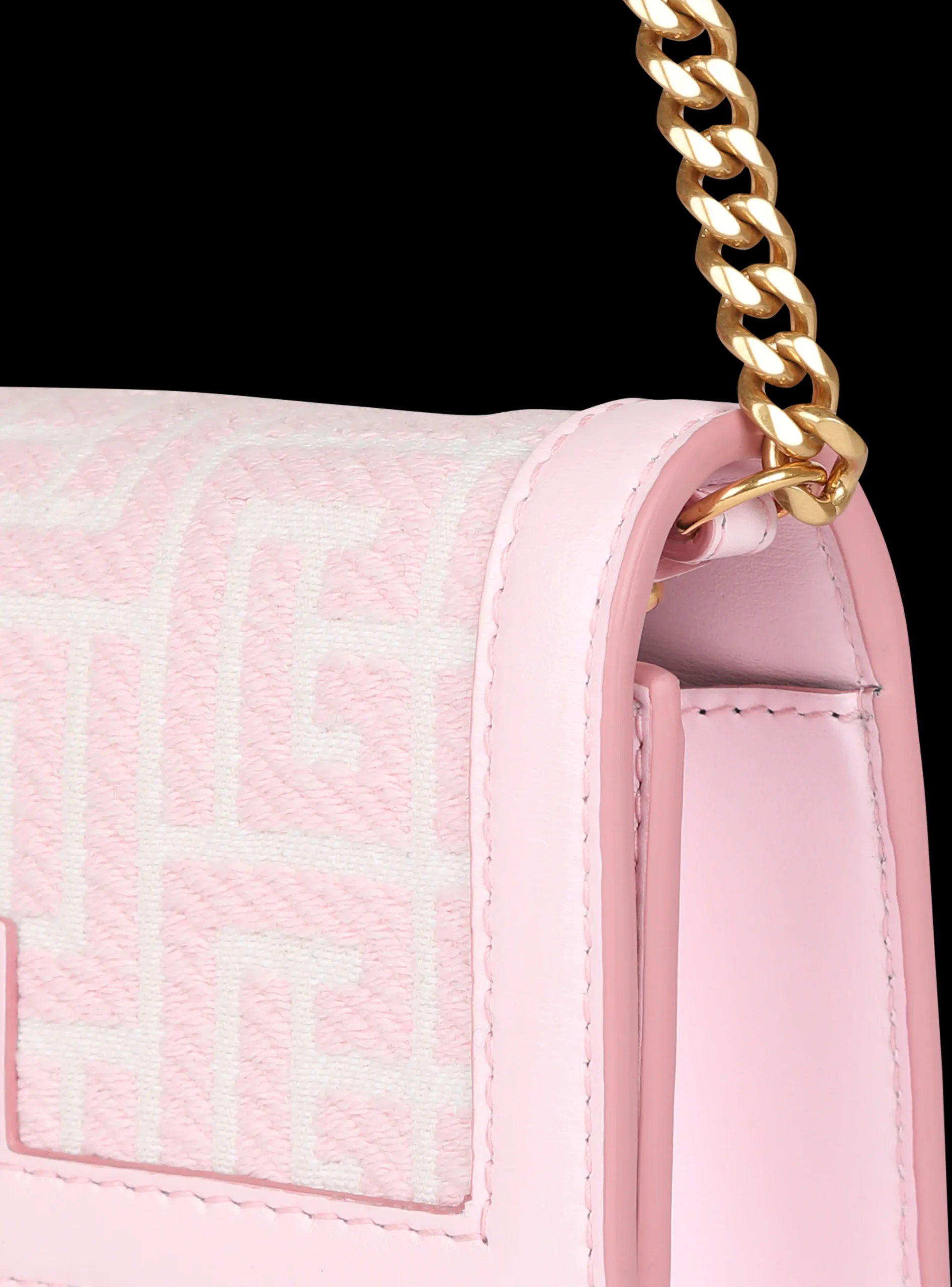 Mini-sized Bicolor Jacquard 1945 Bag-Balmain Clearance