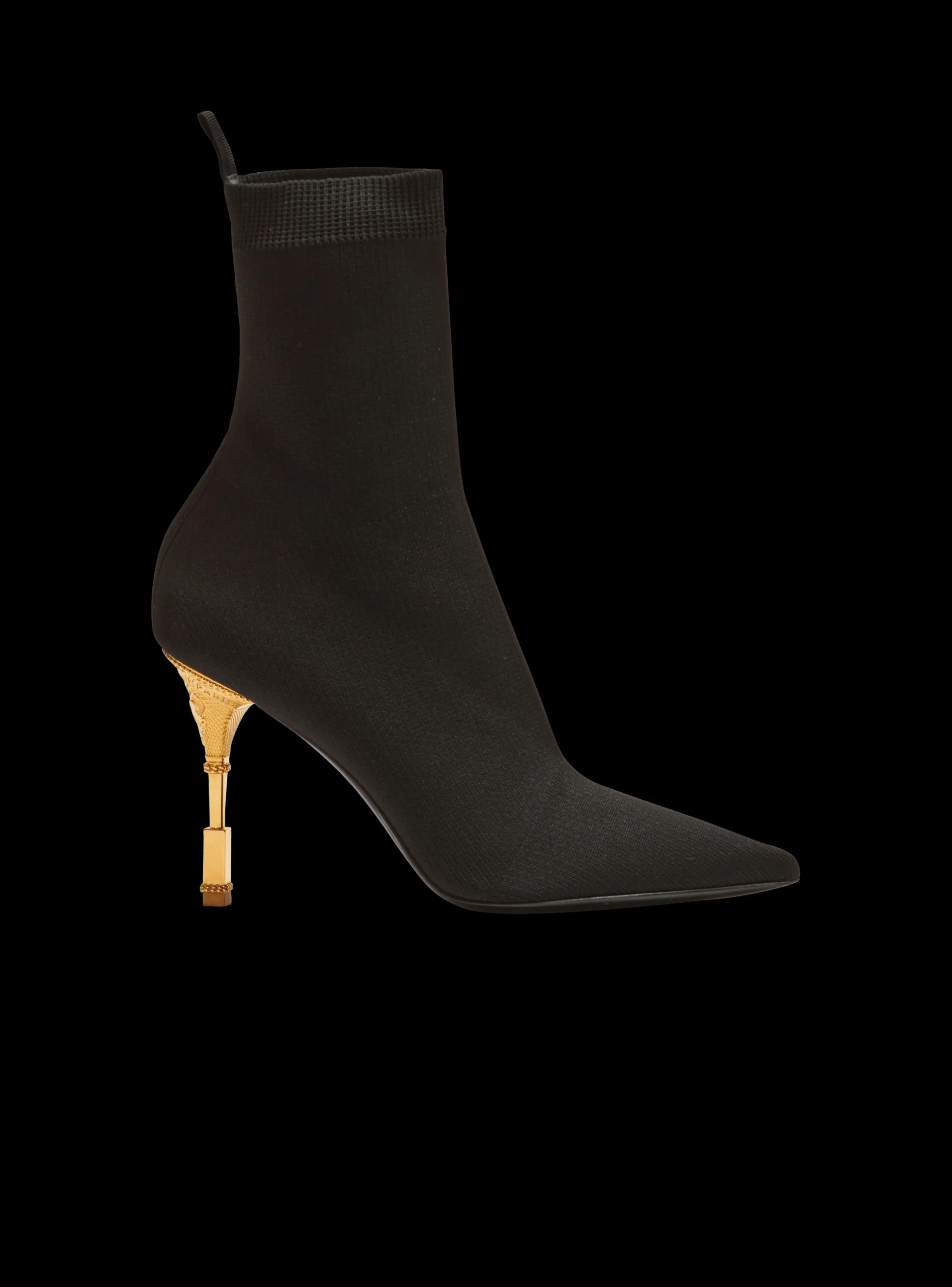 Moneta Knit Ankle Boots-Balmain Cheap
