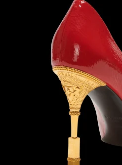 Moneta Patent Leather Courts-Balmain Fashion