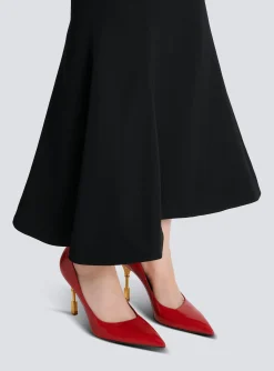 Moneta Patent Leather Courts-Balmain Fashion