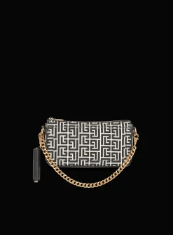 Monogram Canvas B-Army Clutch Bag-Balmain Shop