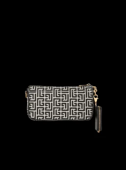 Monogram Canvas B-Army Clutch Bag-Balmain Shop
