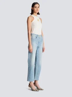 Monogram Classic Jeans-Balmain Sale