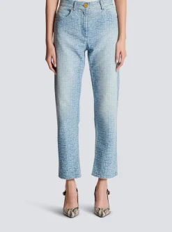Monogram Classic Jeans-Balmain Sale