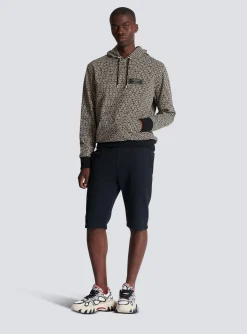 Monogram Hoodie-Balmain Sale