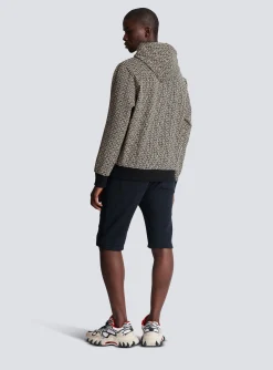 Monogram Hoodie-Balmain Sale