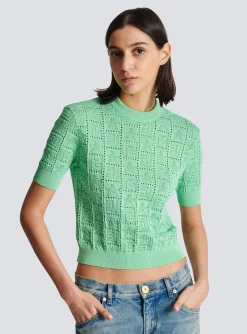 Monogram Knit Jumper-Balmain Online