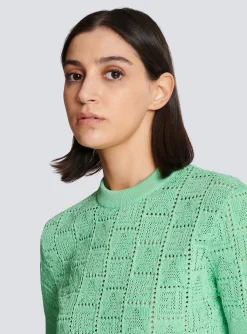 Monogram Knit Jumper-Balmain Online