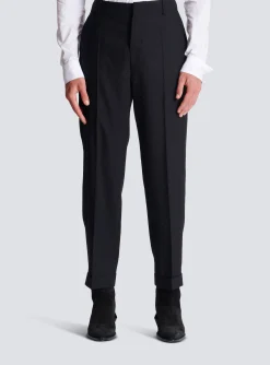 Monogram Wool Trousers-Balmain Hot