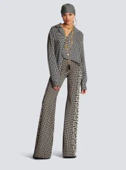 Monogrammed Shirt-Balmain Best Sale