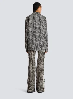 Monogrammed Shirt-Balmain Best Sale