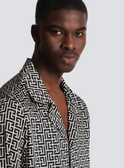 Monogrammed Shirt-Balmain Best Sale